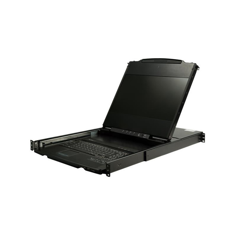 Console startech.com per montaggio rack kvm 17" doppia binario