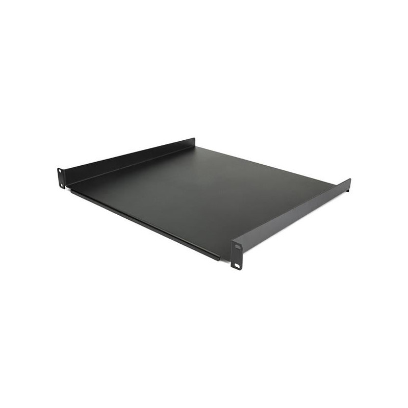 Mensola startech.com 1u per server rack profondita 40cm nero [cabshelf116]
