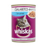Cibo umido per gatti whiskas 1+ anni alimento completo con tonno
