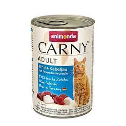 Cibo umido per gatti animonda carny adult con manzo merluzzo e radici