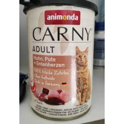 Cibo umido per gatti animonda carny adult con pollo + tacchino e