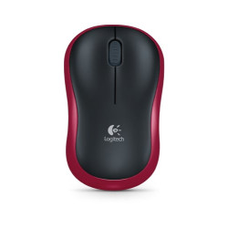 Mouse logitech m185 rosso [910-002237]