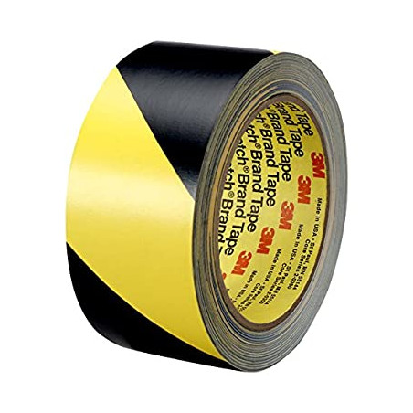 Nastro adesivo 3m da terra 50mmx33m nero/giallo [7000017005]