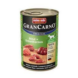 Cibo umido per cani animonda grancarno adult manzo e anatra 400g