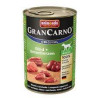 Cibo umido per cani animonda grancarno adult manzo e anatra 400g