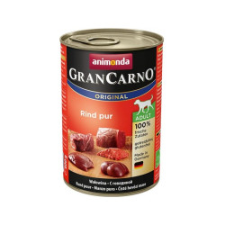 Cibo umido per cani animonda grancarno original adult manzo 400g