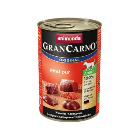 Cibo umido per cani animonda grancarno original adult manzo 400g
