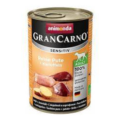 Cibo umido per cani animonda grancarno sensitiv adult patata e manzo