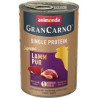 Cibo umido per cani animonda grancarno single protein agnello 400g