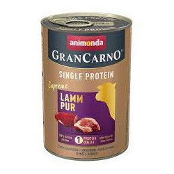 Cibo umido per cani animonda grancarno adult single protein horse
