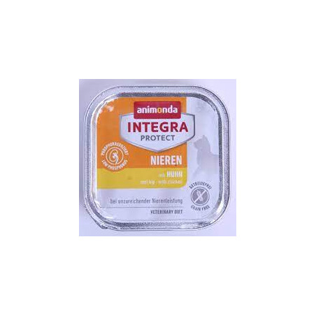 Cibo umido per gatti animonda integra protect kidney chicken 100g