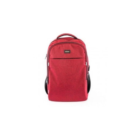 Zaino notebook nilox style 15.6" rosso [nxbk042]