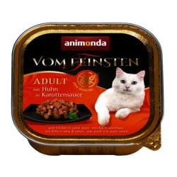 Cibo umido per gatti animonda adult con pollo in salsa di carote