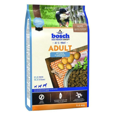 Cibo secco per cani bosch adulti fisch & patate 3kg [04030]
