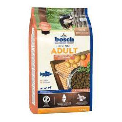 Cibo secco per cani bosch adult salmon + potato 15kg [09030]