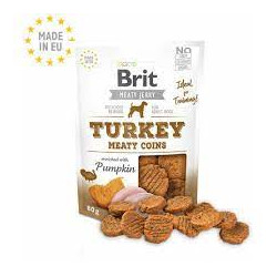 Cibo secco per cani brit jerky tacchino 80g