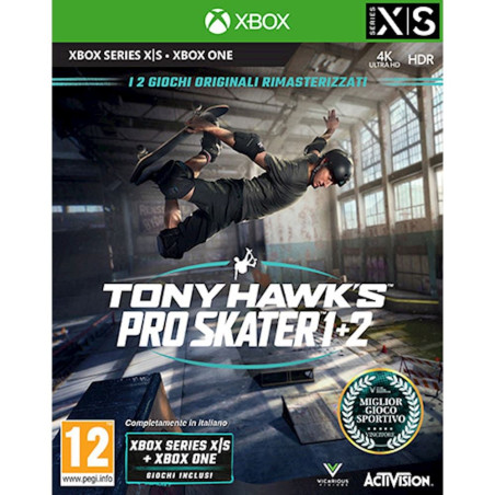 Videogioco - activision tony hawk's pro skater 1+2