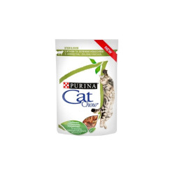 Cibo completo per gatti purina cat chow con agnello e fagiolini in