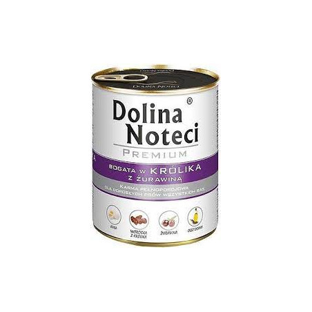 Mangime umido dolina noteci manzo/mirtillo rosso/maiale/coniglio