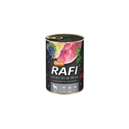 Mangime dolina noteci rafi manzo/prosciutto per cane adulto 400g