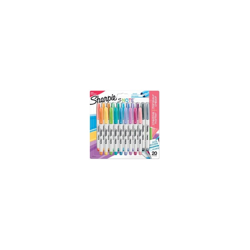 Pennarella sharpie s-note creazione 20colore [2139179]