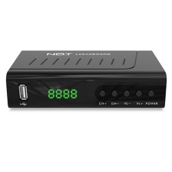 Decoder not only tv ricevitore digitale terrestre t2 full hd nero