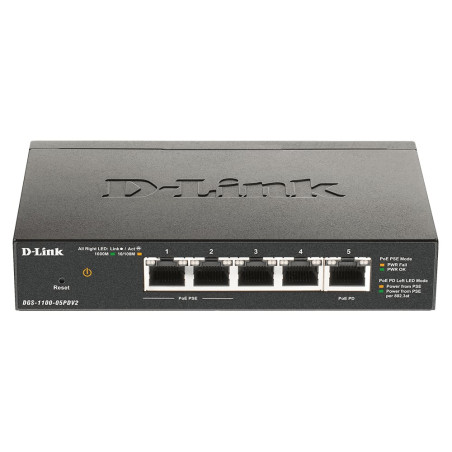 Switch d-link 5-porte gestito gigabit ethernet 10/100/1000mbp/s