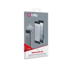 Vetro proteggischermo celly per galaxy a22 4g nero [fullglass969bk]