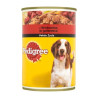 Mangime pedigree carne di manzo in gelatina per cani 400g