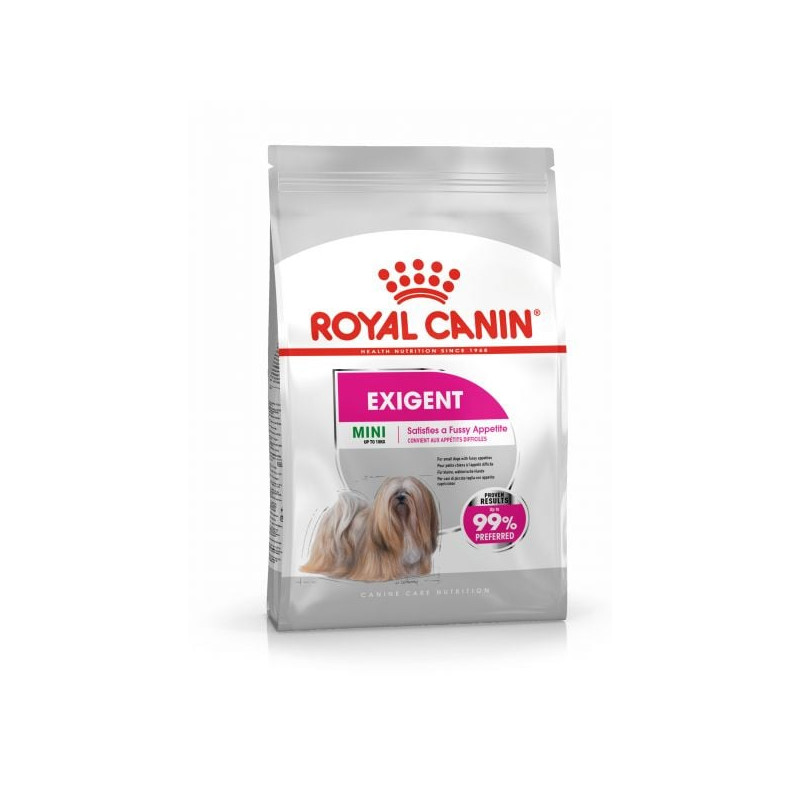 Mangime secco royal canin mini exigent pollame adulto per cane 3kg