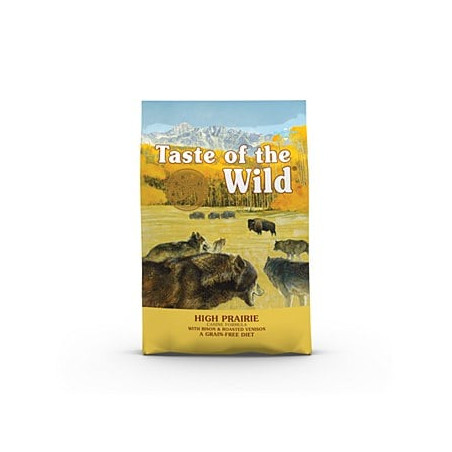Mangime secco taste of the wild high prairie per cane 12.2kg