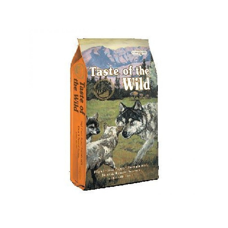 Mangime completo taste of the wild puppy high prairie per cane 5.6kg
