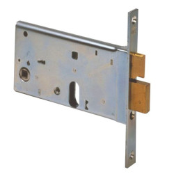 Serratura cisa 77mm argento [44461.70.0]