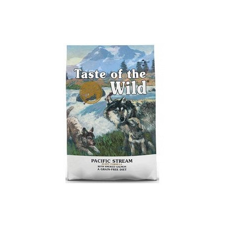 Mangime secco taste of the wild puppy pacific stream per cane 5.6kg