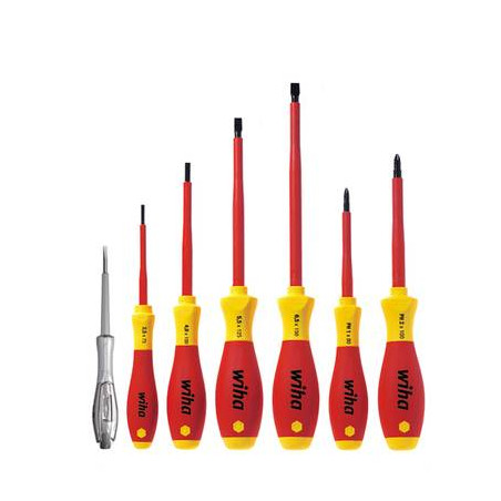 Kit cacciaviti wiha softfinish elettrico [834]