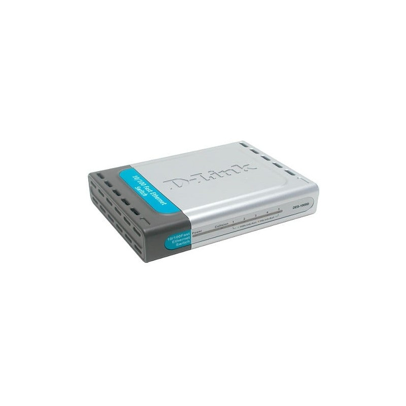 Switch d-link ethernet 5 porte 10/100 mb des-1005d [des-1005d]