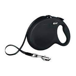 Guinzaglio rettratile flexi new classic l 50kg/8m nero