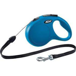 Guinzaglio automatico flexi new classic s 12kg/8m blu