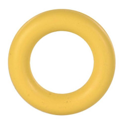Anello di gomma trixie per cane 9cm giallo