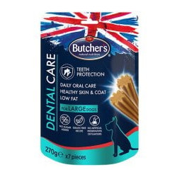 Bastoncino per denti butcher's per cane di grossa taglia 270g