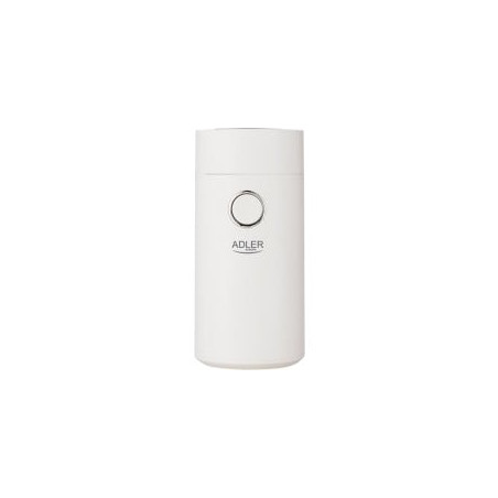 Macinacaffe' adler ad4446ws 75g 150w bianco [hkadlmkad4446ws]