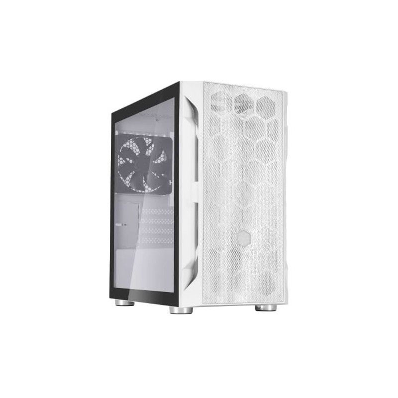 Case silvstone fara h1 m micro atx t/g bianco [sst-fah1mw-g]