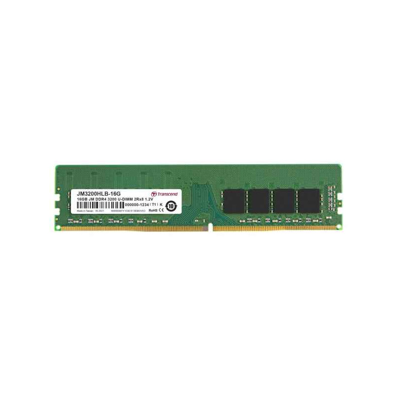 Ram udimm ddr4 16gb transcend 3200mhz cl22 [jm3200hlb-16g]