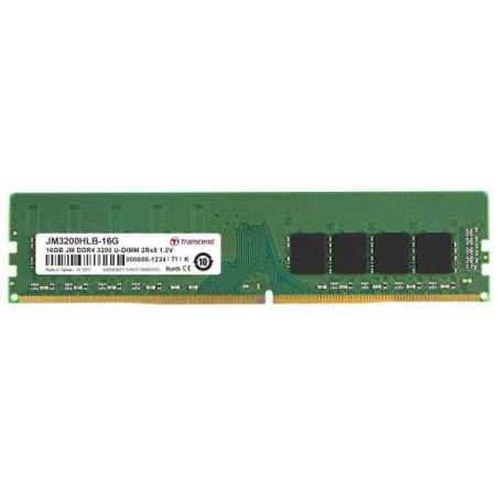 Ram udimm ddr4 16gb transcend 3200mhz cl22 [jm3200hlb-16g]