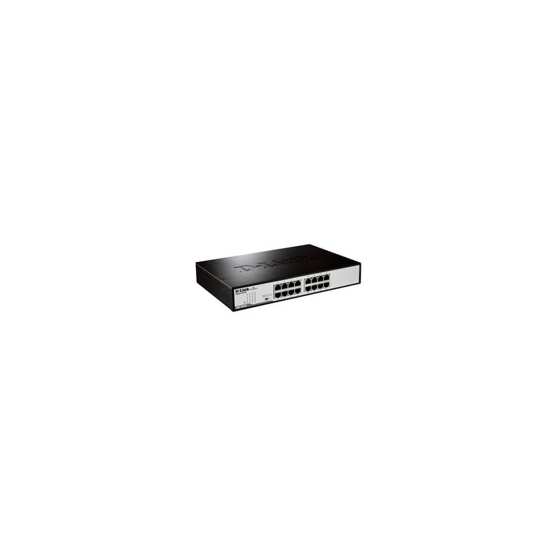 Switch d-link ethernet 16porte nero [dgs-1016d]