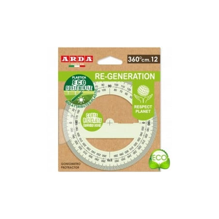 goniometro arda 360gradi 12cm [re36012]