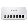 Hub usb d-link usb 2.0 7 porte dub-h7 [dub-h7/e]