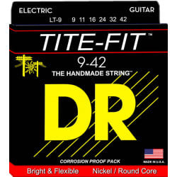 Corde chitarra elettrica dr lt-9 tite-fit