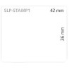 Etichette seiko slp-stamp1 36 x 42mm bianco [42100726]