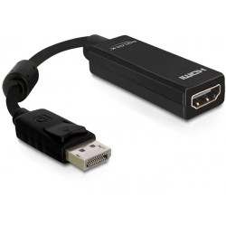 Adapter delock displayport st.high speed hdmi-bu. 0,22m [bk]